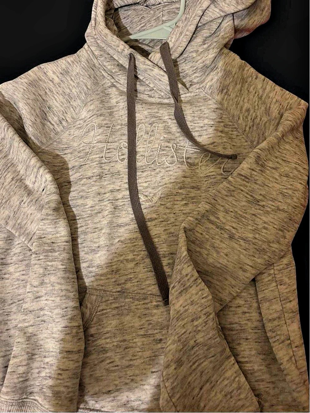 Hollister Women's Gray Hoodie Size XS Like New